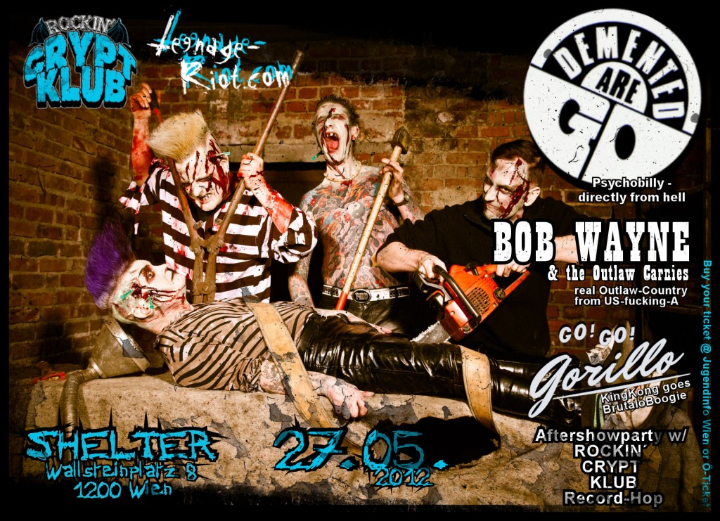 Demented Are Go Support 2012